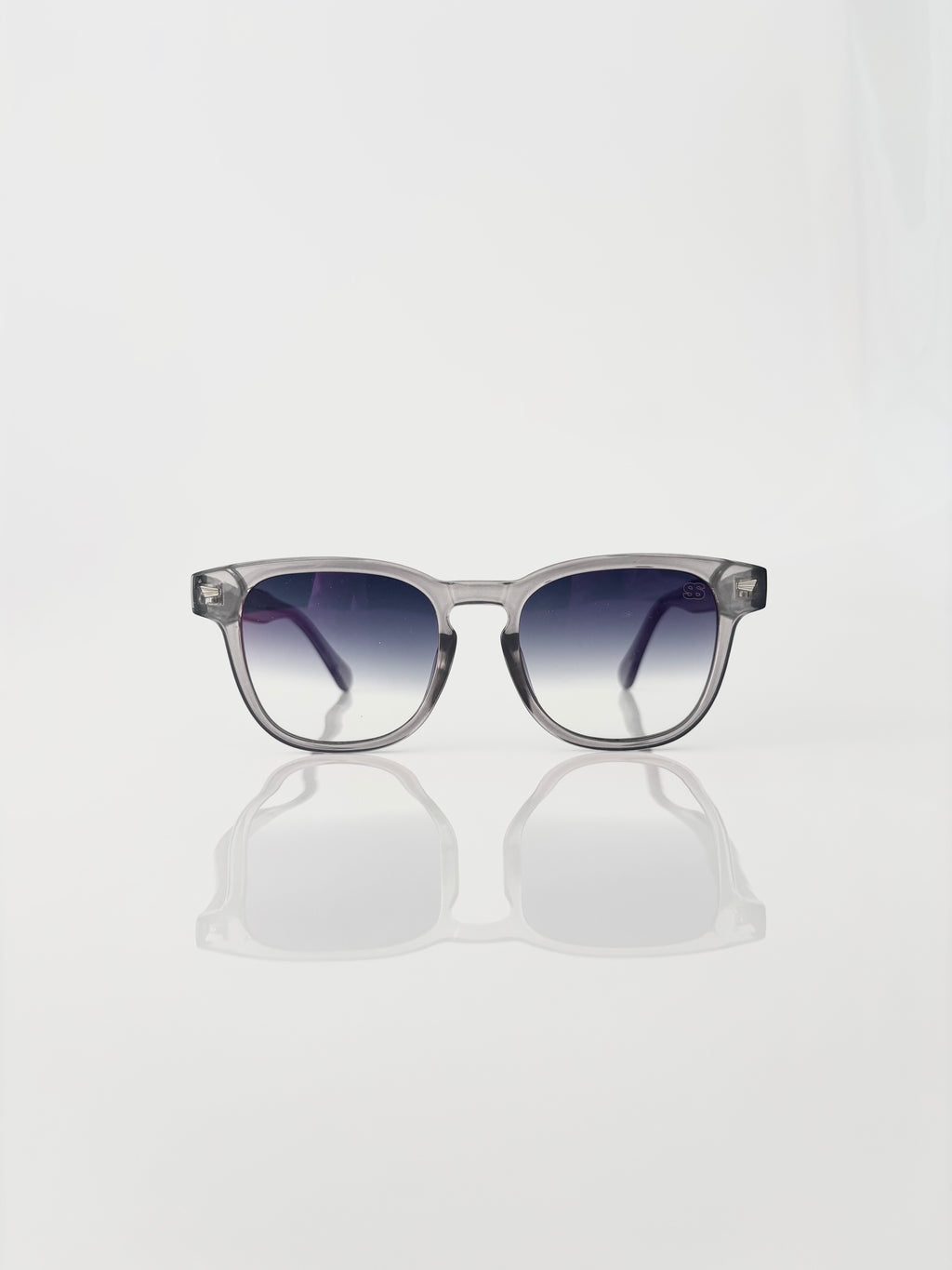 Grey red miroir