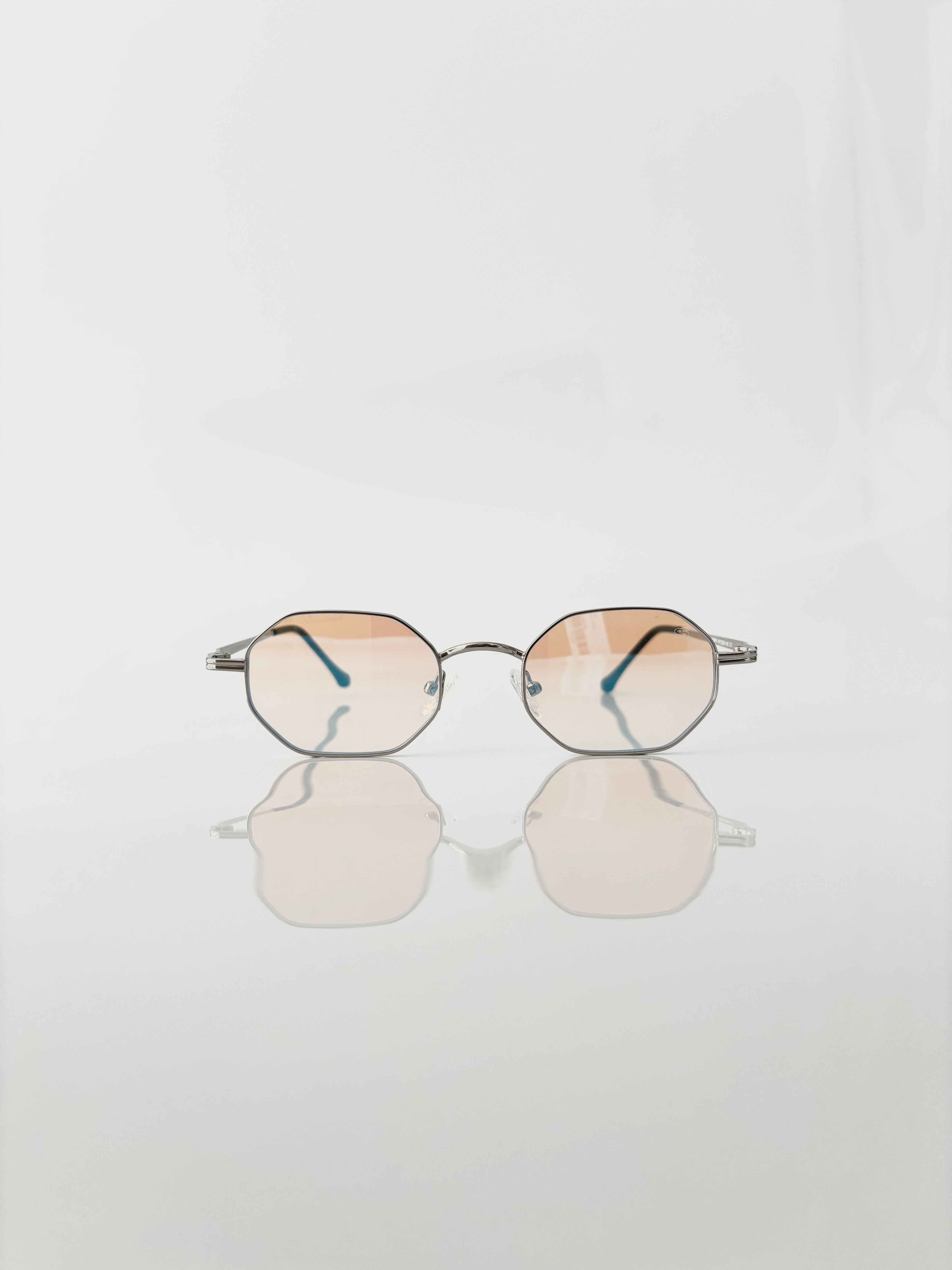 Lincoln miroir silver blue