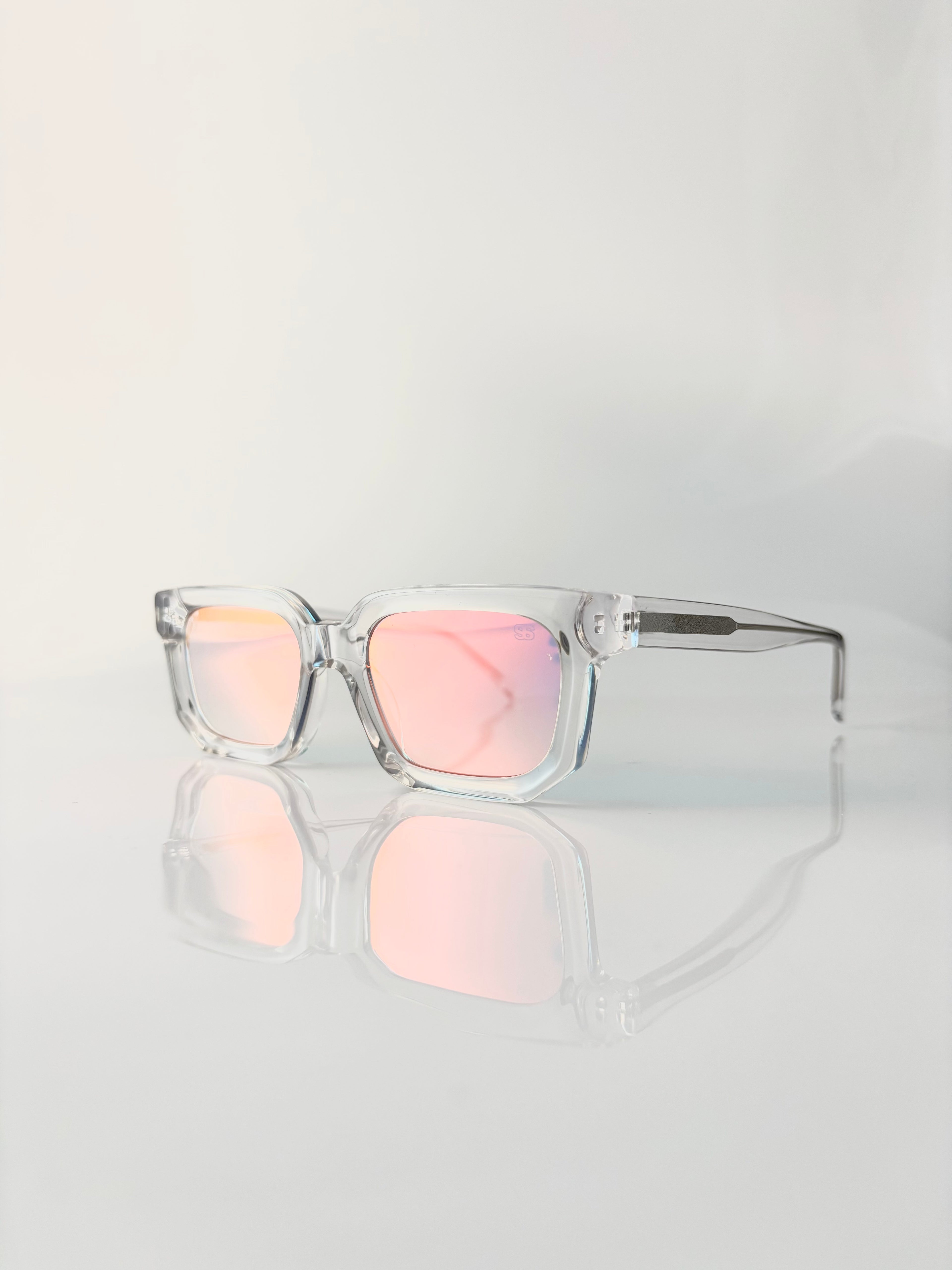 Rose orient cristal